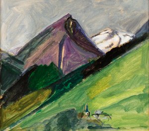 Hegyi templom, 1925 körül,